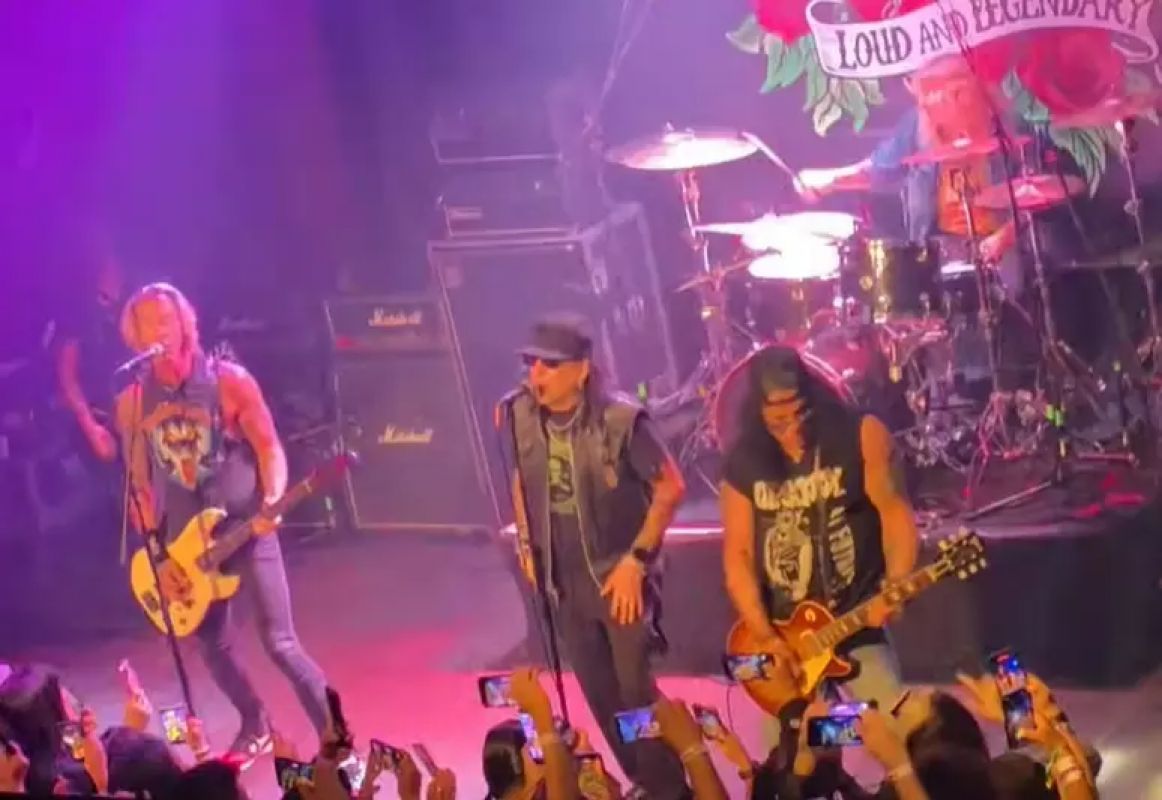SEM AXL ROSE, FORMAÇÃO CLÁSSICA DO GUNS N’ ROSES DOS ANOS 90 SE REÚNE EM EVENTO BENEFICENTE