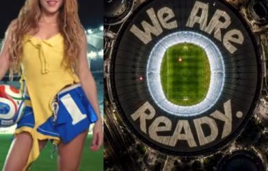 SHAKIRA LANÇA PRÉVIA DE MÚSICA PARA A COPA DO MUNDO COM DANÇA NO ESTÁDIO DO MARACANÃ