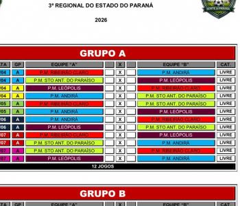 “COPA NORTE DE FUTEBOL DE CAMPO” COMEÇA NESTE FINAL DE SEMANA COM 16 EQUIPES