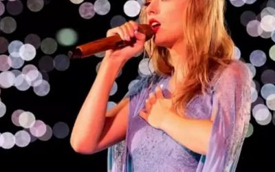TAYLOR SWIFT: ANTES DE CASAMENTO, CANTORA É VISTA EM ESTÚDIO DE GRAVAÇÃO NOS EUA